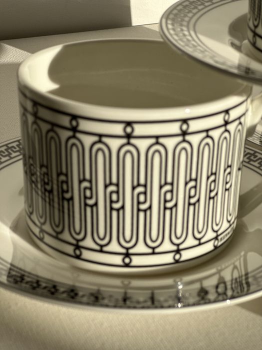 Filiżanki porcelanowe HERMÈS