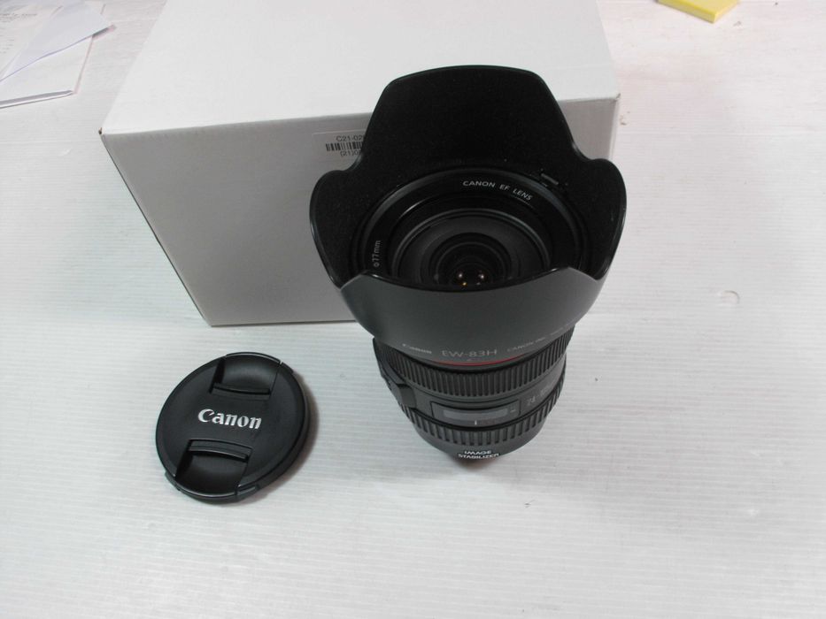 Canon 24-105 L IS tudo excelente condição na caixa como se pode ver nas fotos
