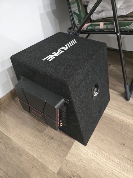subofer  alpina z wzmakiem
