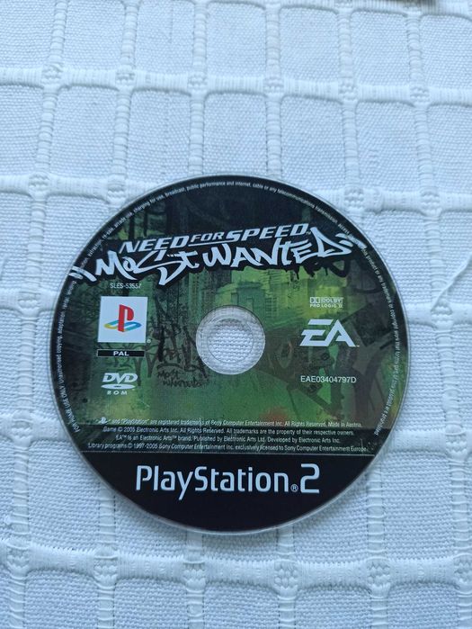 Need For Speed Most Wanted - Playstation 2 - PS2