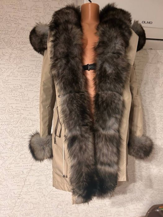 Парка натуральне хутро.