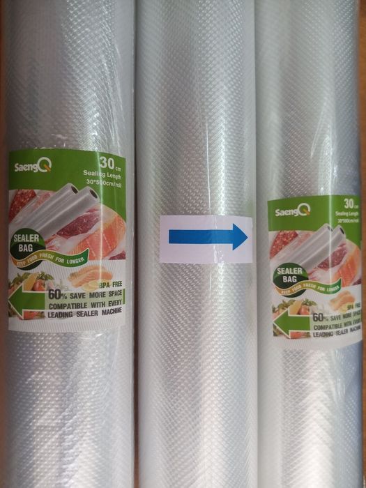 Рулон 30х500см 5метрів плівка витратні матеріали домашнього вакууматор