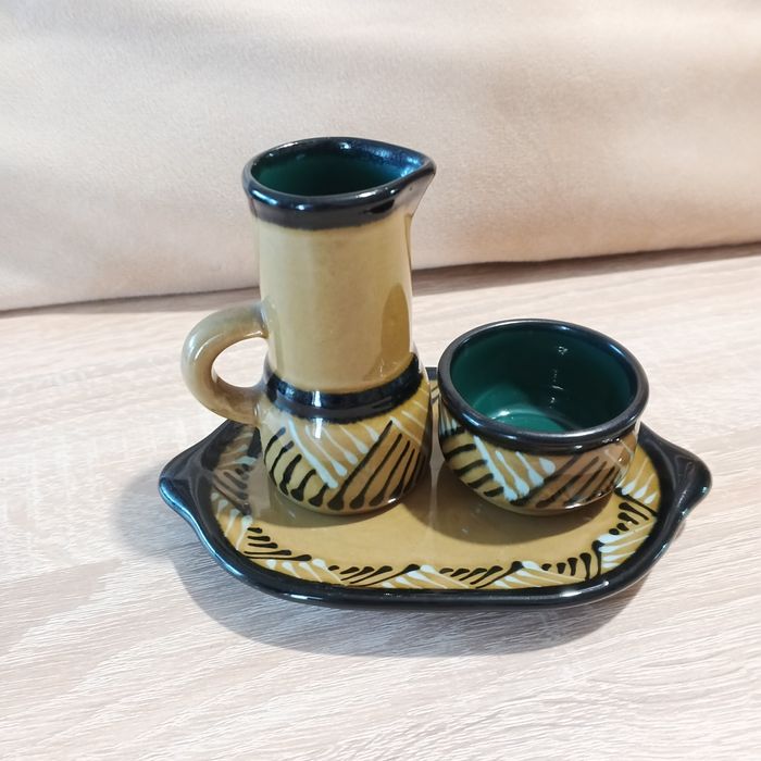 Набір керамічний. Стан нового. Без пошкоджень.