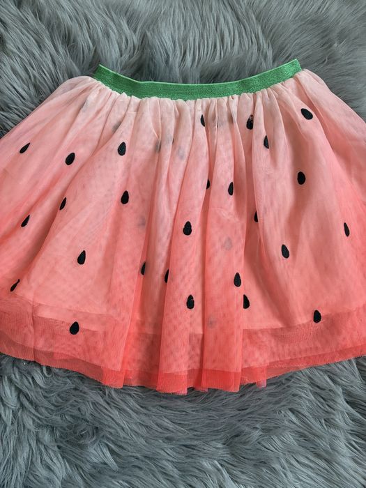 Spódniczka dziewczęca tiulowa arbuz 128