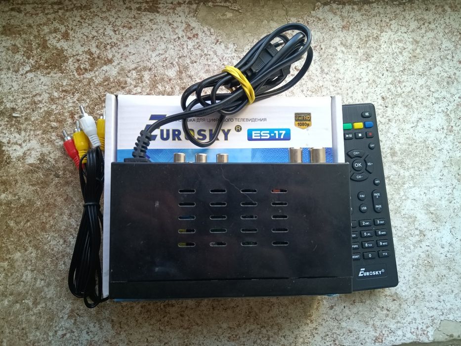 Продам тв тюнер Eurosky ES-17 DVB-T2/C