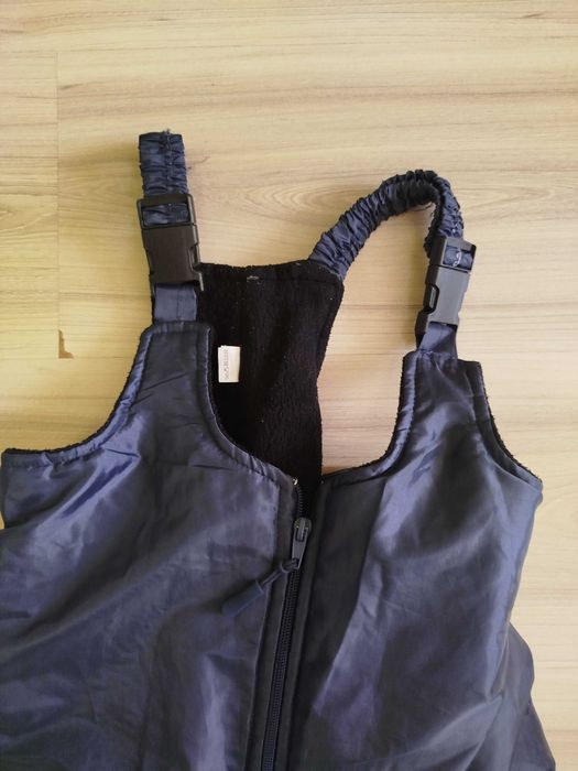 Kombinezon zimowy, spodnie zimowe, rozmiar 116, granatowy