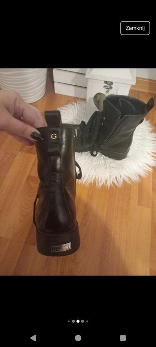 Buty czarne Guess 38