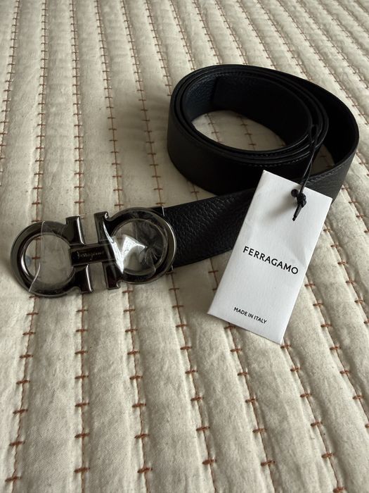 Ferragamo - skórzany pasek - nowy