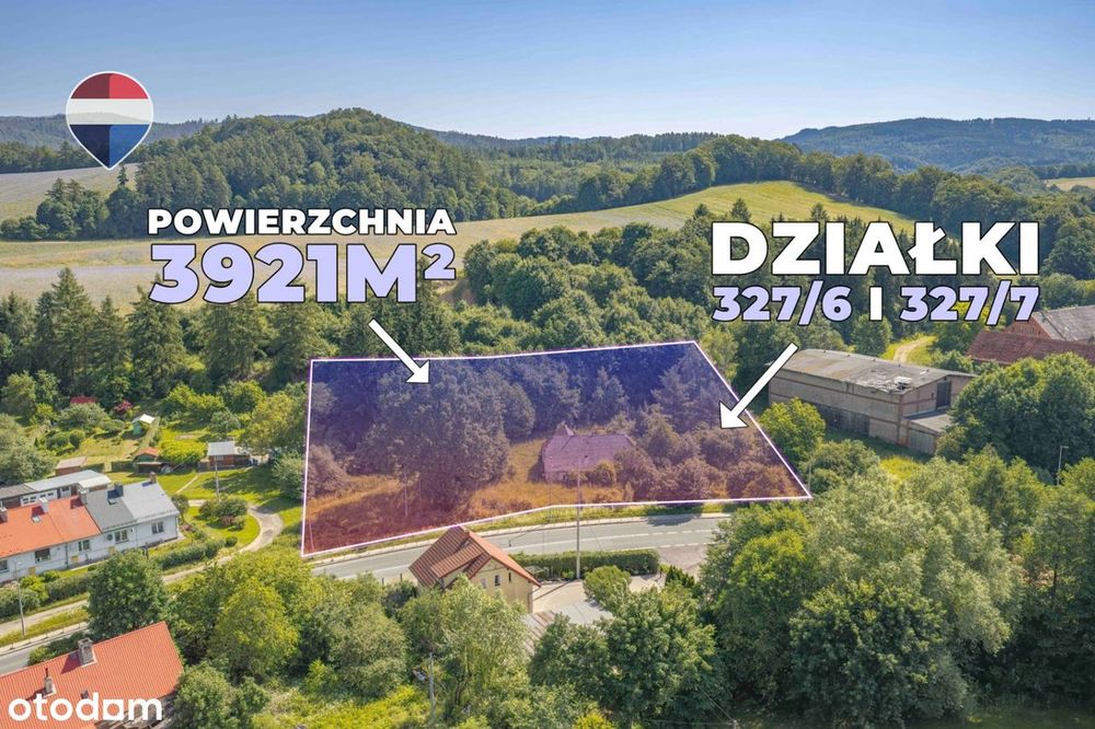 Na sprzedaż 3.921 m², przy DK8 z mediami