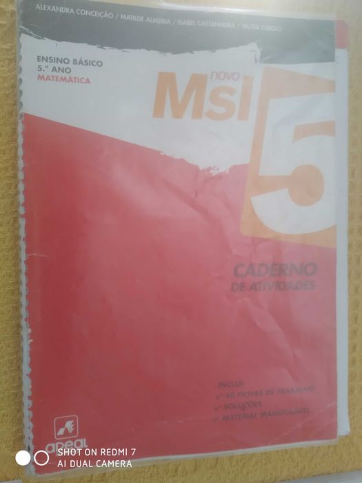 Caderno de atividades Matemática 5 ano