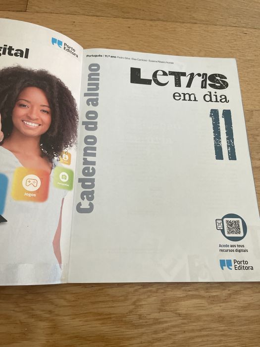 Caderno do aluno português Letras em dia 11.ºano