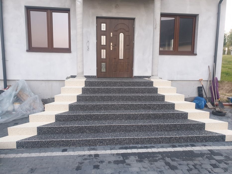 Żywica KAMIENNY DYWAN Schody Balkon Taras