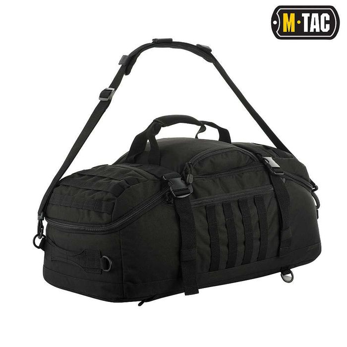 Тактическая сумка рюкзак 60л M-TAC Hammer Black 65x37x25 Черный