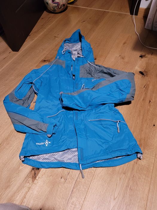 Kurtka sportowa na rower, trekking. Przeciwdeszczowa rozm. S