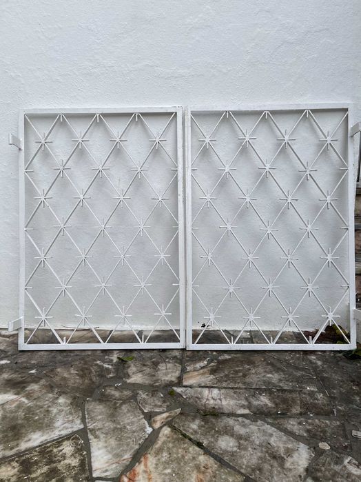 Grades de ferro para proteção de janelas