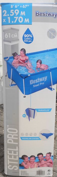 Piscina Bestway 259x170x61 cm