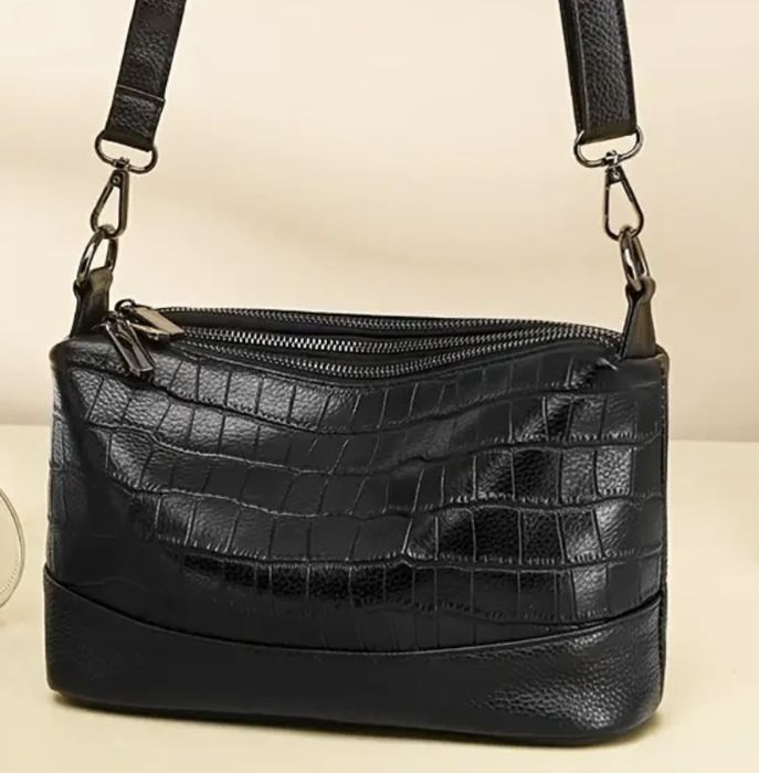 Сумка  з справжньої натуральної шкіри