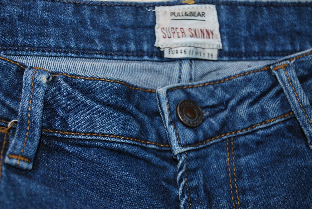 Джинси чоловічі PULL & BEAR Super Skinny