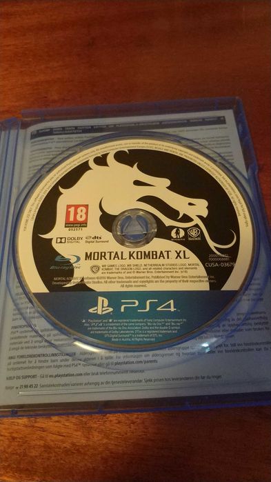 Игра Mortal kombat XL Ps4