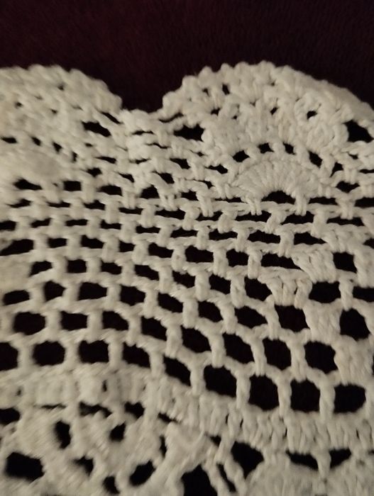 Napron renda linha grossa