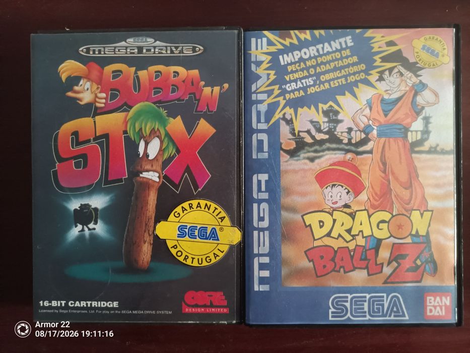 Mega Drive + Jogos + 3 comandos