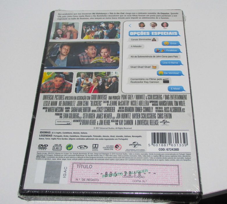 Os Empatas / Blockers - Filme DVD