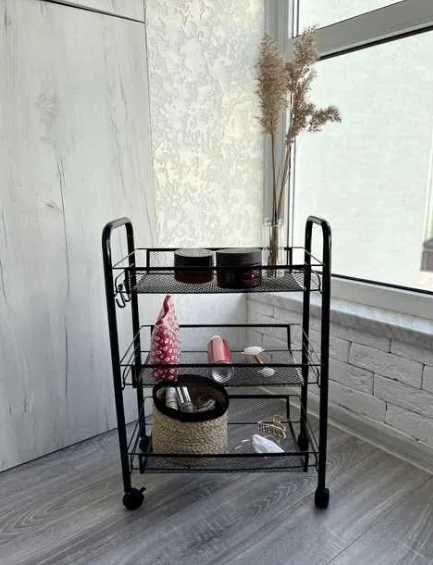 Етажерка для салону краси на колесах