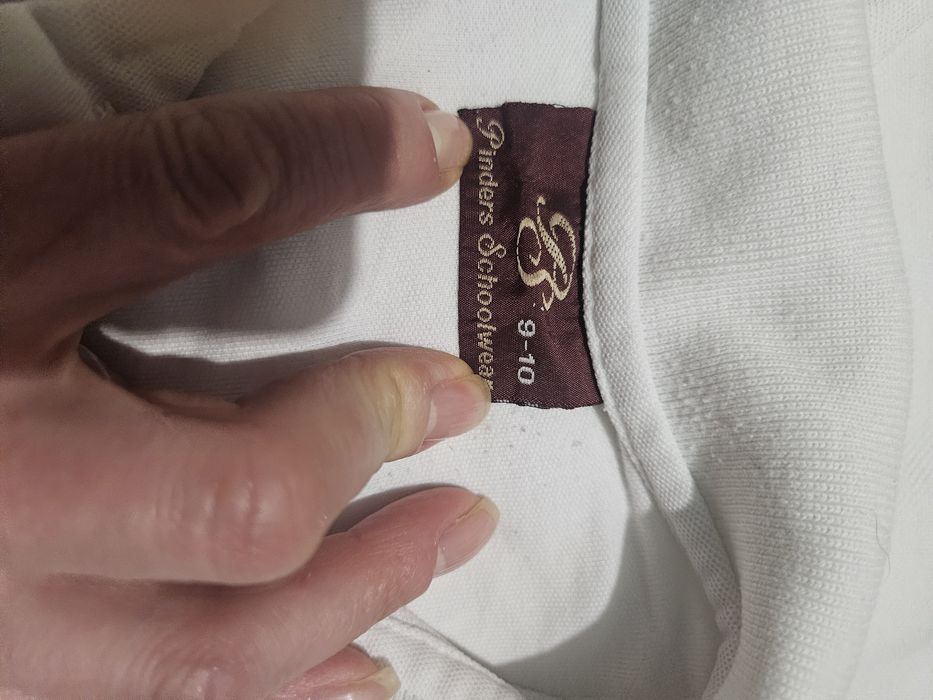 Білі футболки з комірцем 10-12 р 146-158см.  George, schoolwear, tu