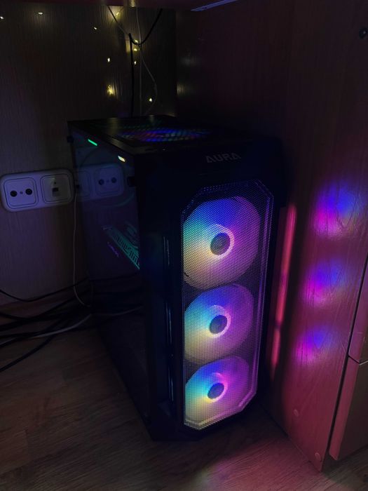 Ігровий ПК з відеокартою RX 470 + монітор, готовий до роботи та ігор!