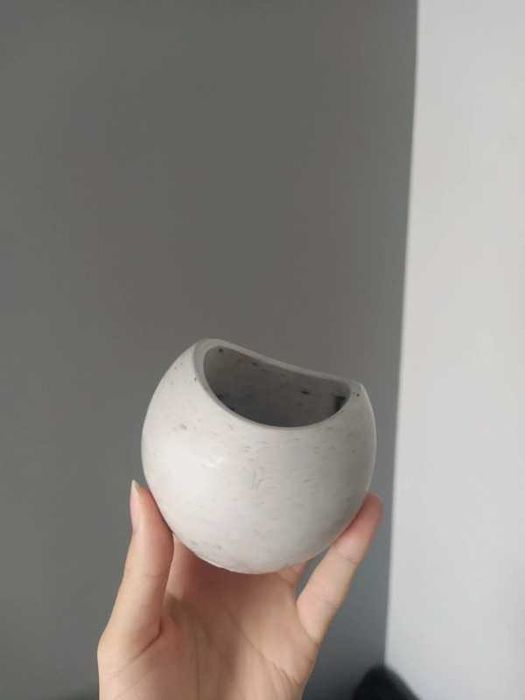 Conjunto de cerâmica cinza claro