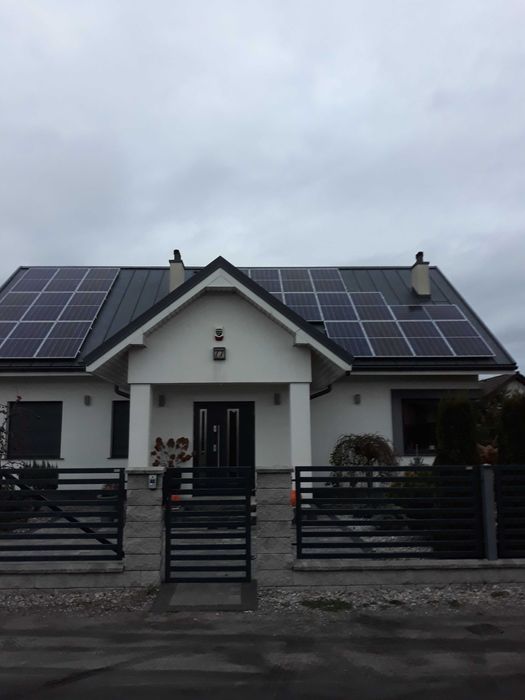Instalacja fotowoltaiczna 10 kWp na dachu skośnym