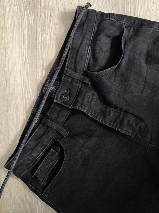 Czarne jeansy Next Skinny Fit W30 L33