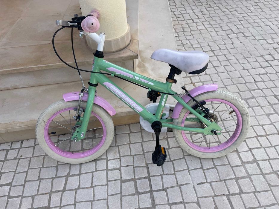 bicicleta menina roda 14