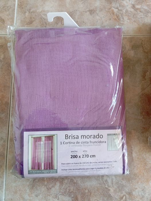 Cortinado Lilas Poliester