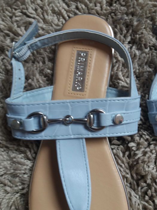 Sandały błękitne 37