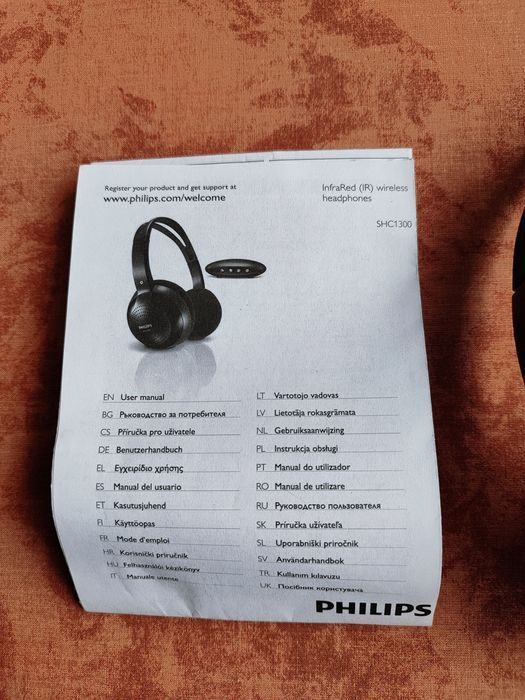 Безпровідні навушники Philips SHC1300