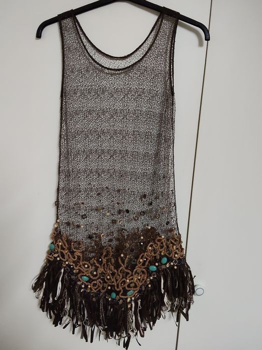 Rico Vestido de Cerimónia ou Réveillon Lurdes Cabaça