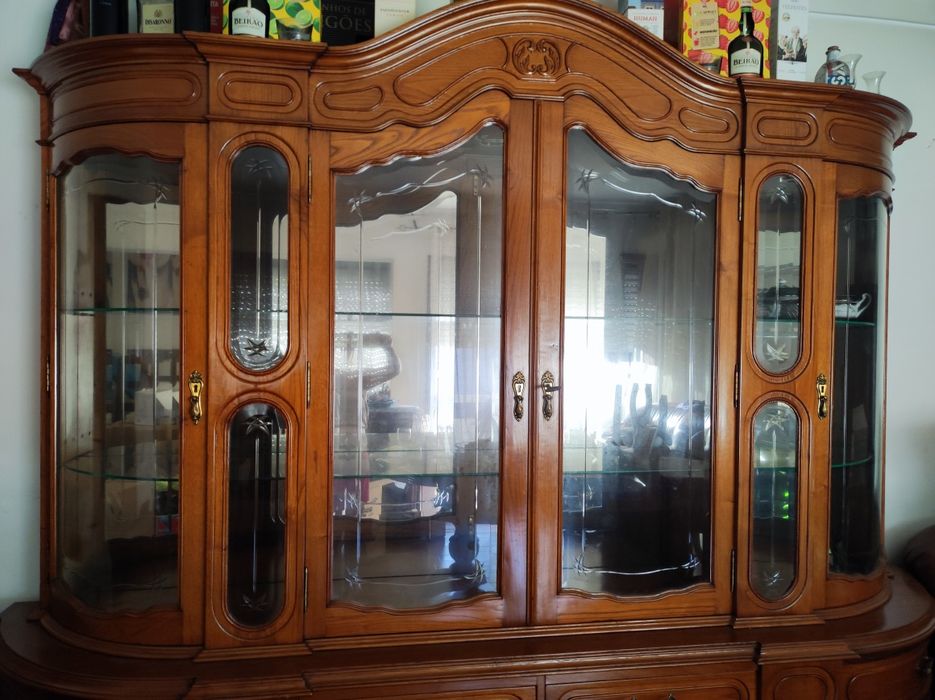 Móvel de sala madeira maciça