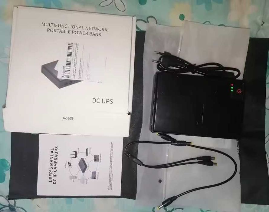 UPS backup Router ONT Alarme AC DC 5V 9V 12V 15V 24V
