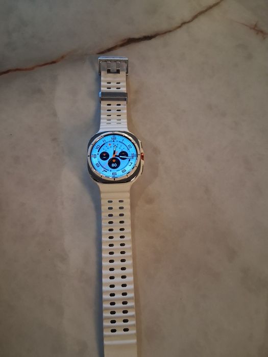 Samsung Galaxy Watch Ultra 47mm Branco, Titânio, Smartwatch