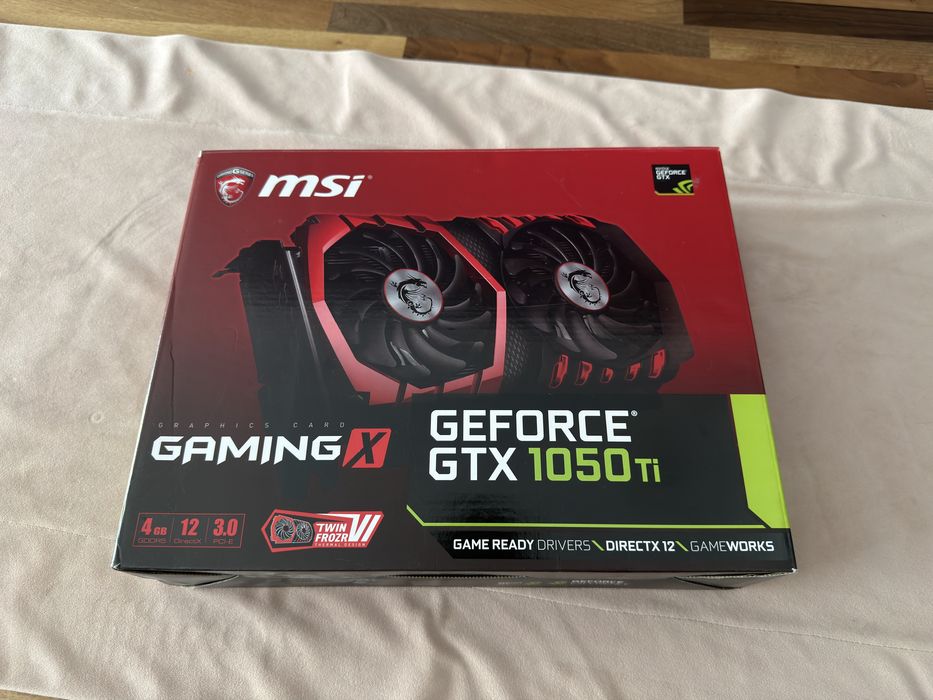 MSI GTX 1050 Ti 4GB