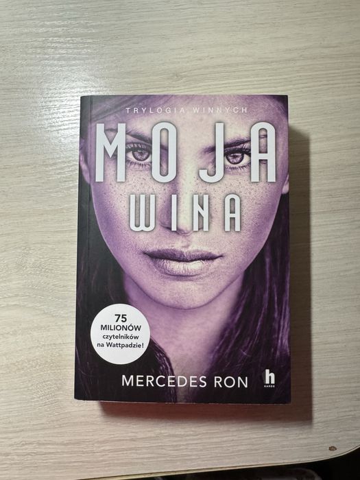 Книга польською Moja wina