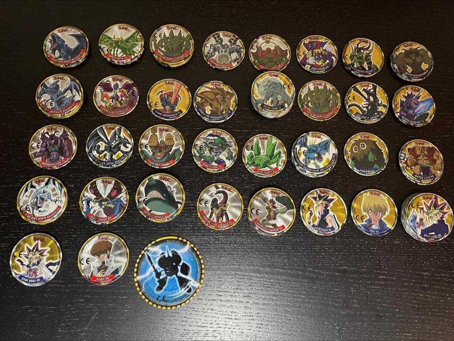 Tazos metálicos Yu-Gi-Oh!