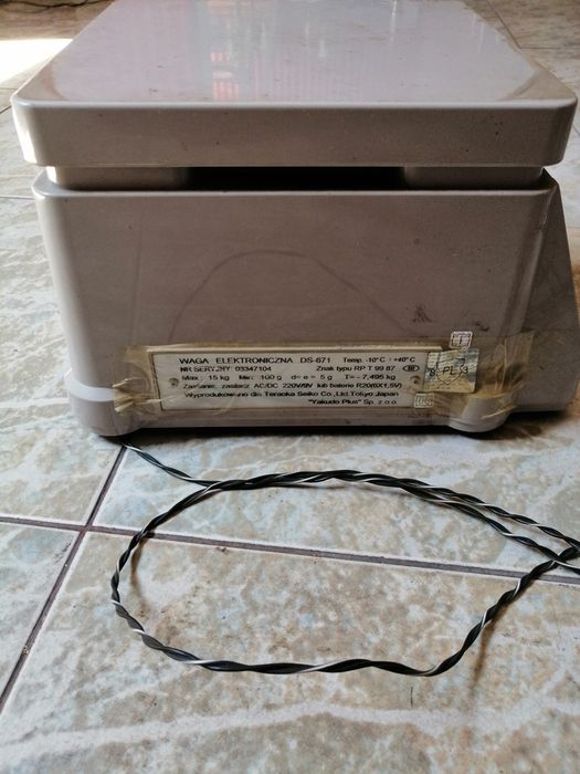 Waga elektroniczna Yakudo Japan.