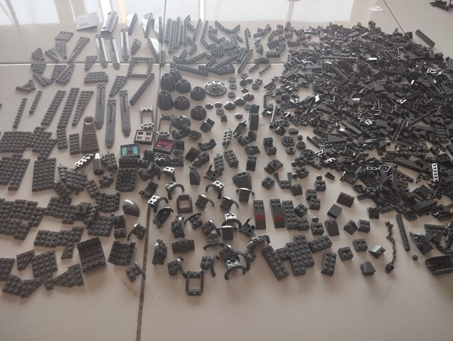 LEGO peças original cor cinza escuro