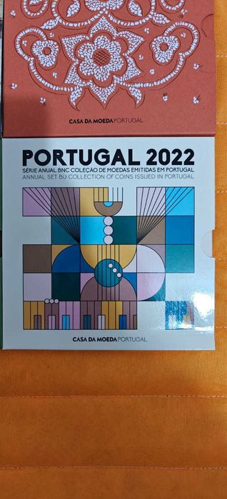 Séries Anuais BNC Portugal INCM 2008/2022 Set Completo