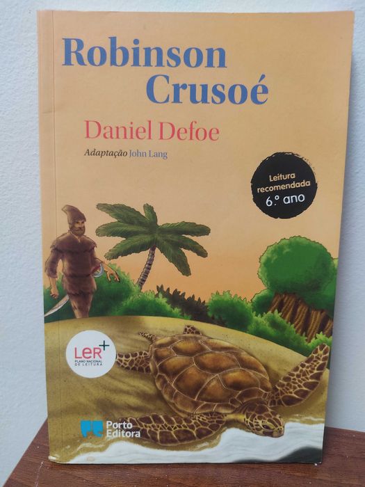 Livro - Robinson Crusoé de Daniel Defoe