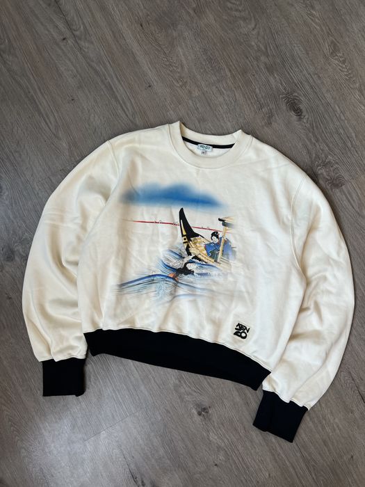 Kenzo Ama Diver Sweatshirt чоловічий світшот в японському стилі