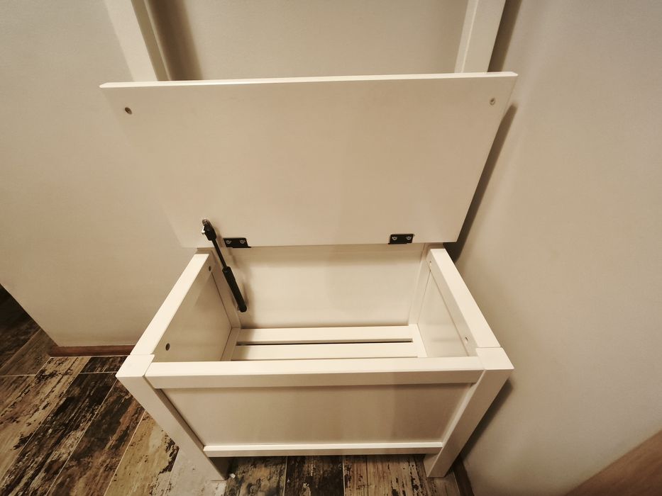 IKEA HEMNES Ława ze schowkiem 64x37x173 cm