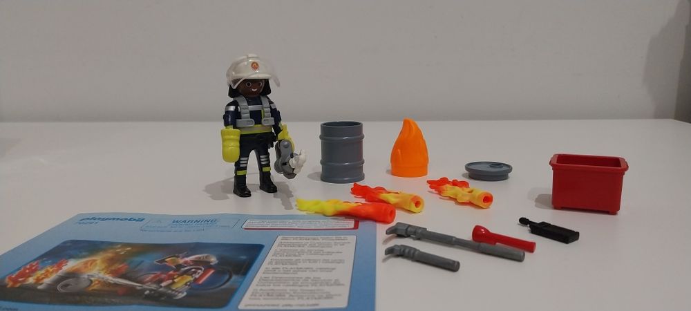 Bombeiro playmobil 70291